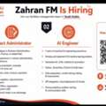 Zahran FM Is Hiring: Contract Administrator & AI Engineer