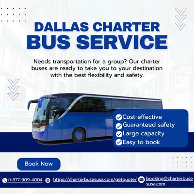 Dallas, Travel, Dallas Charter Bus Rental  Service