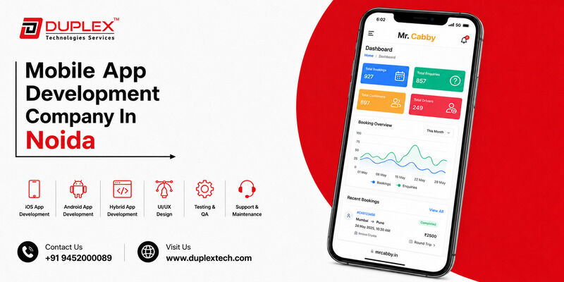 Noida, Mobile Apps, Mobile App Development Company In Noida -  Duplex Tech