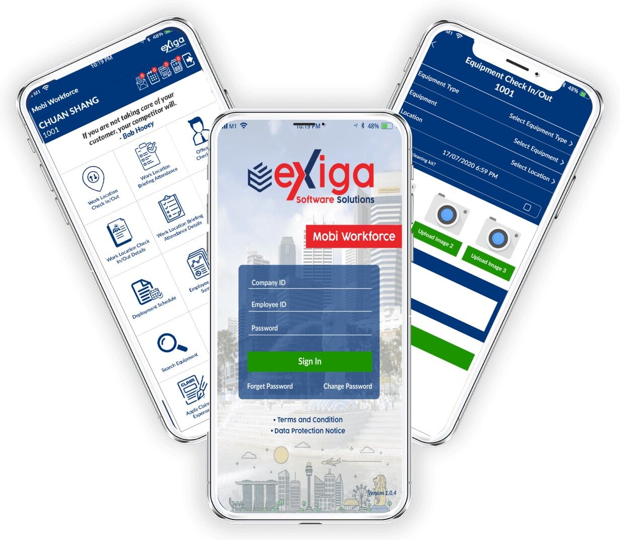 Singapore, Web Design & Development, GPS Mobile Time Attendance