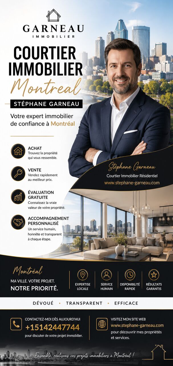 Montreal, Real Estate, Courtier Immobilier Montreal &ndash; Stéphane Garneau