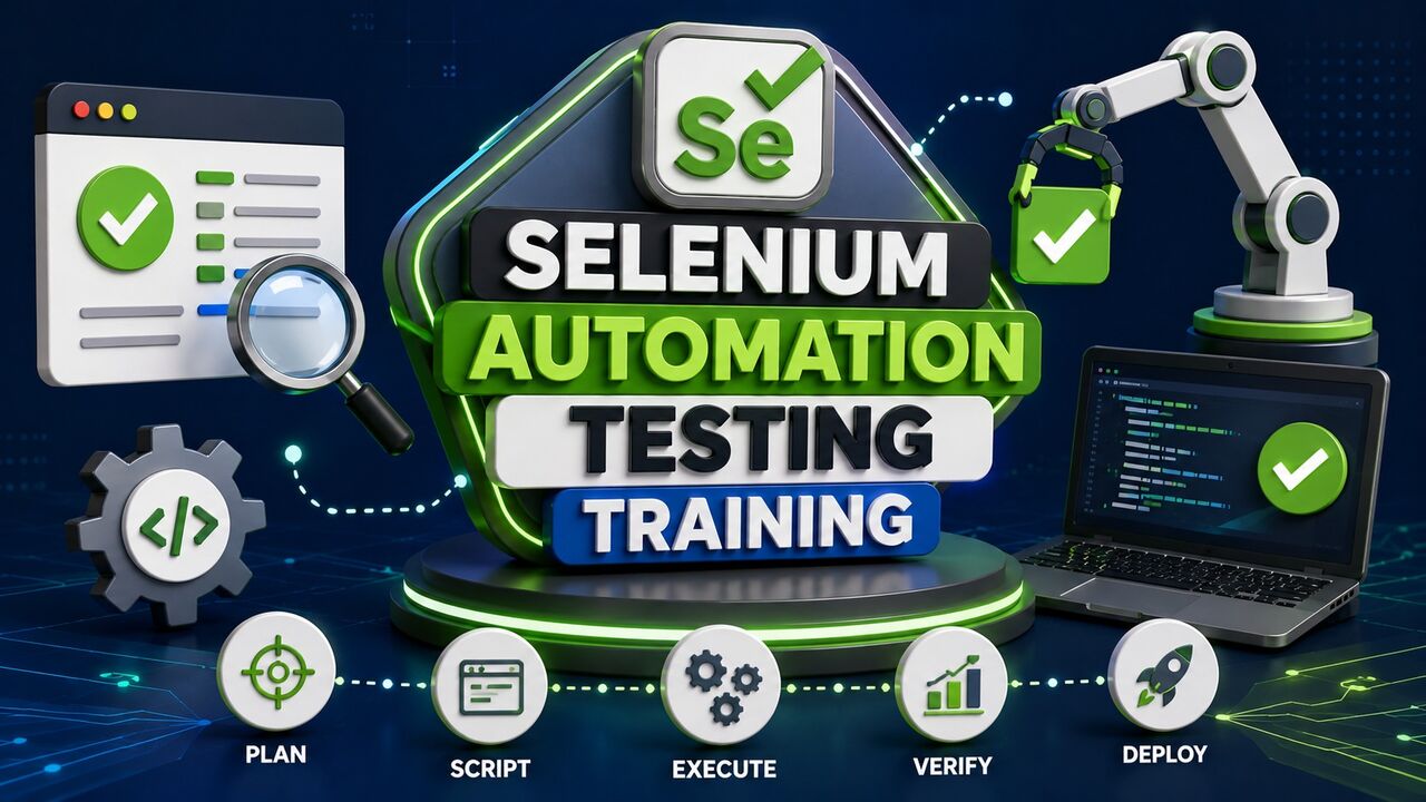 Noida, Education, Selenium Automation Testing Training