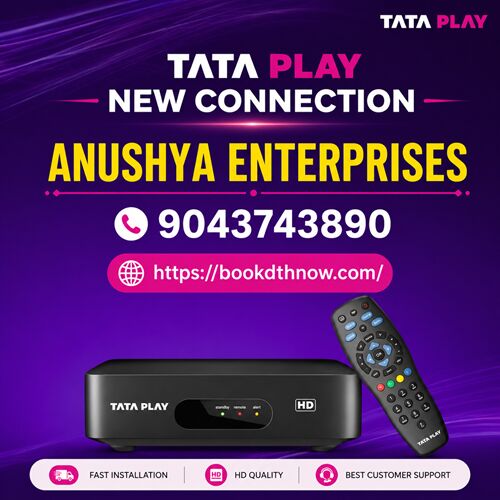 Mumbai, Electronics, INR 3600,  Tata Play New DTH Connection Offers In Gingee | 9043743890