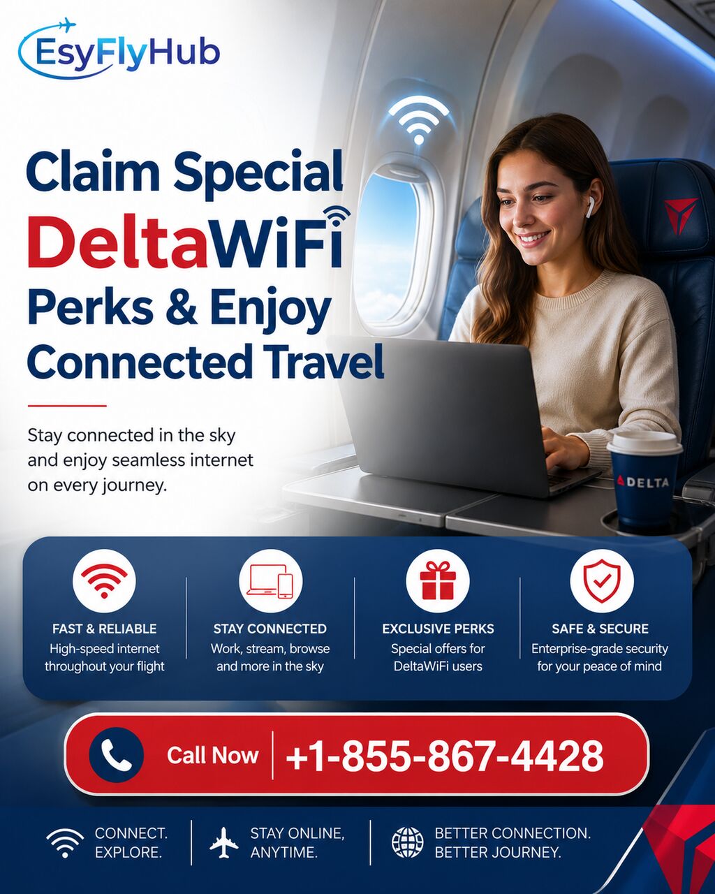 New York, Travel, Claim Special DeltaWiFi Perks & Enjoy Connected Travel