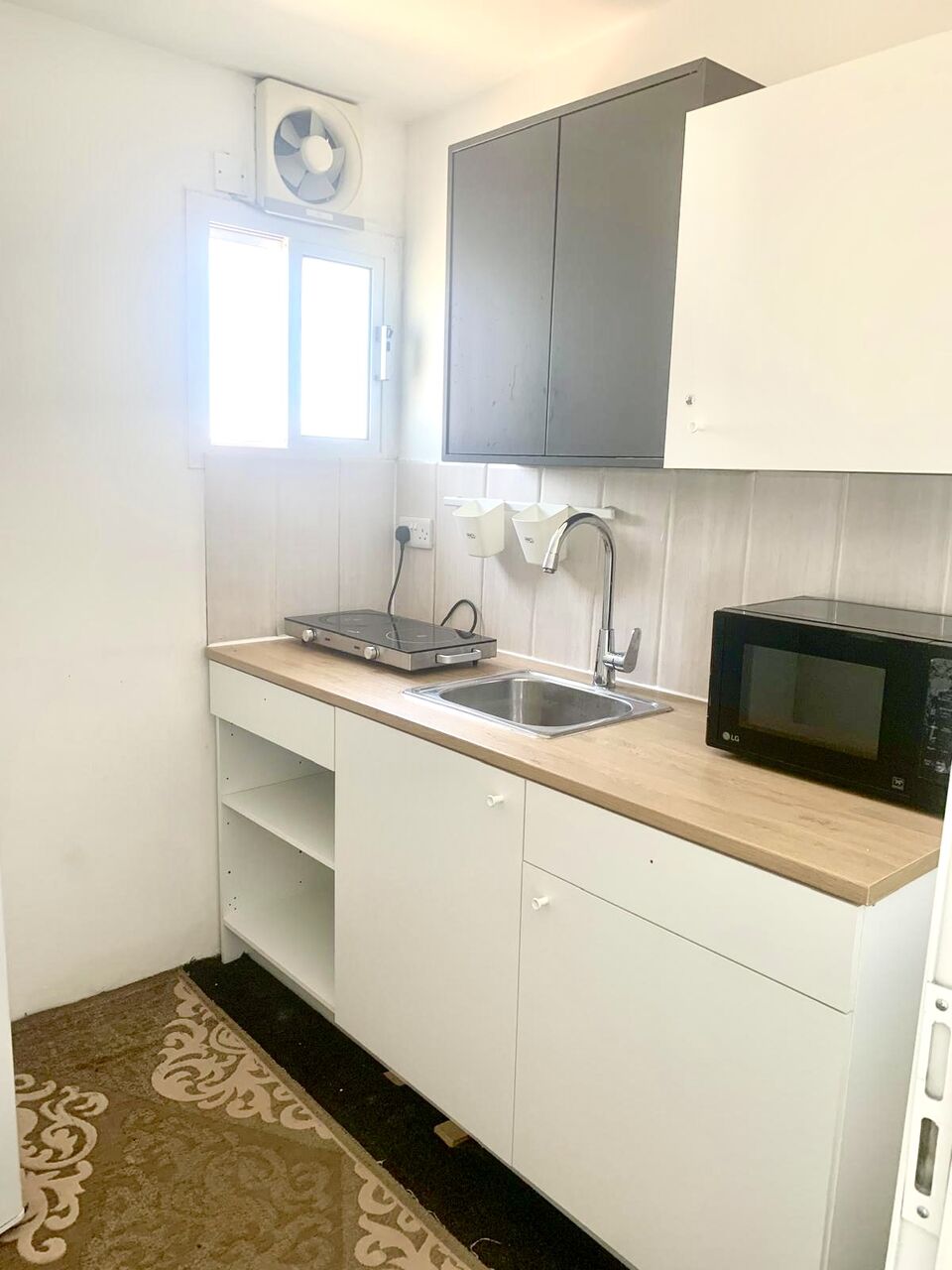 Al Seef, Apartments, Flats, Houses & Villas, BHD 150/month,  30 Sq. Meter,  Fully Furnished Studio Flat Inclusive With Balcony