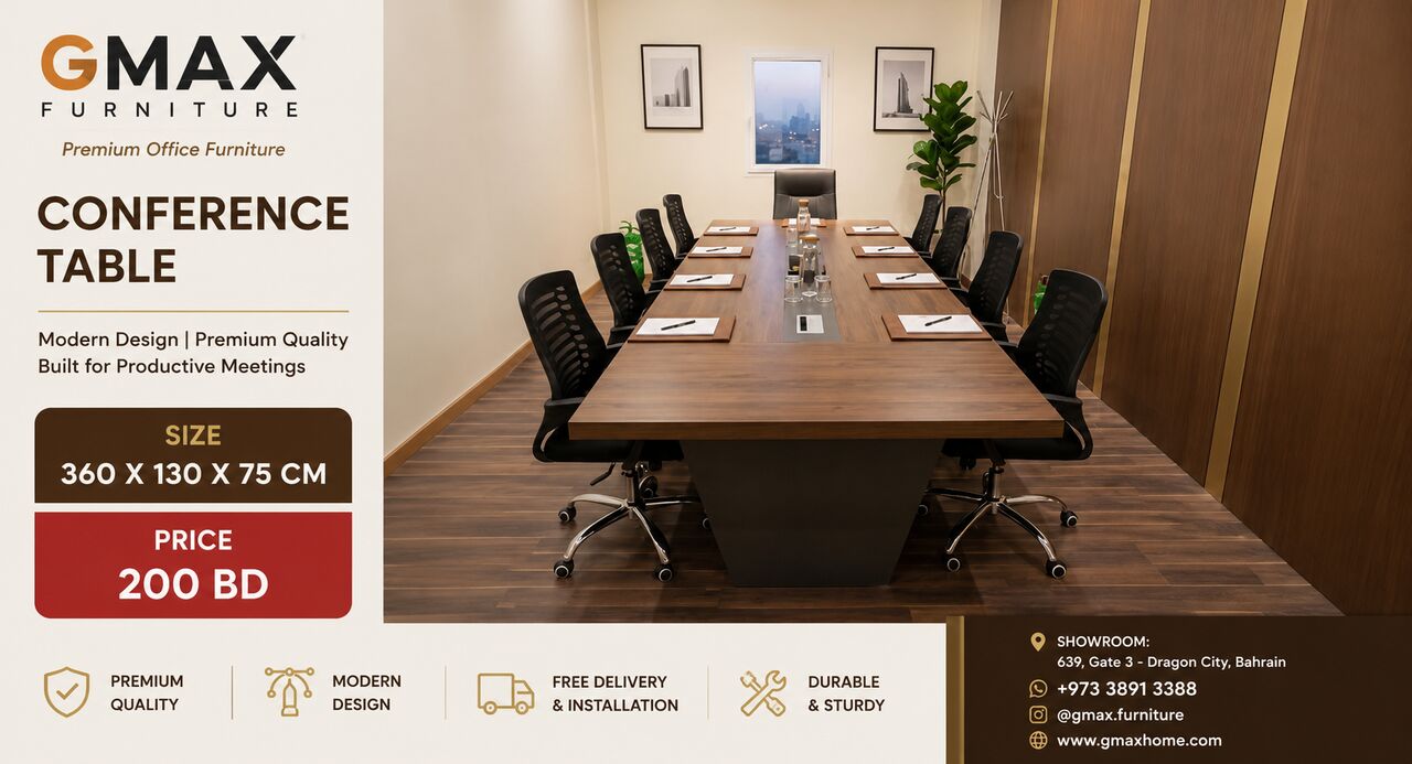 Manama, Furniture, BHD 200,  ✨ Conference & Meeting Tables