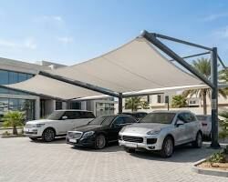 Abu Dhabi, Construction, Car Parking Shades & Chainlink Fencing Services In Abu Dhabi