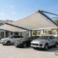 Car Parking Shades & Chainlink Fencing Services In Abu Dhabi