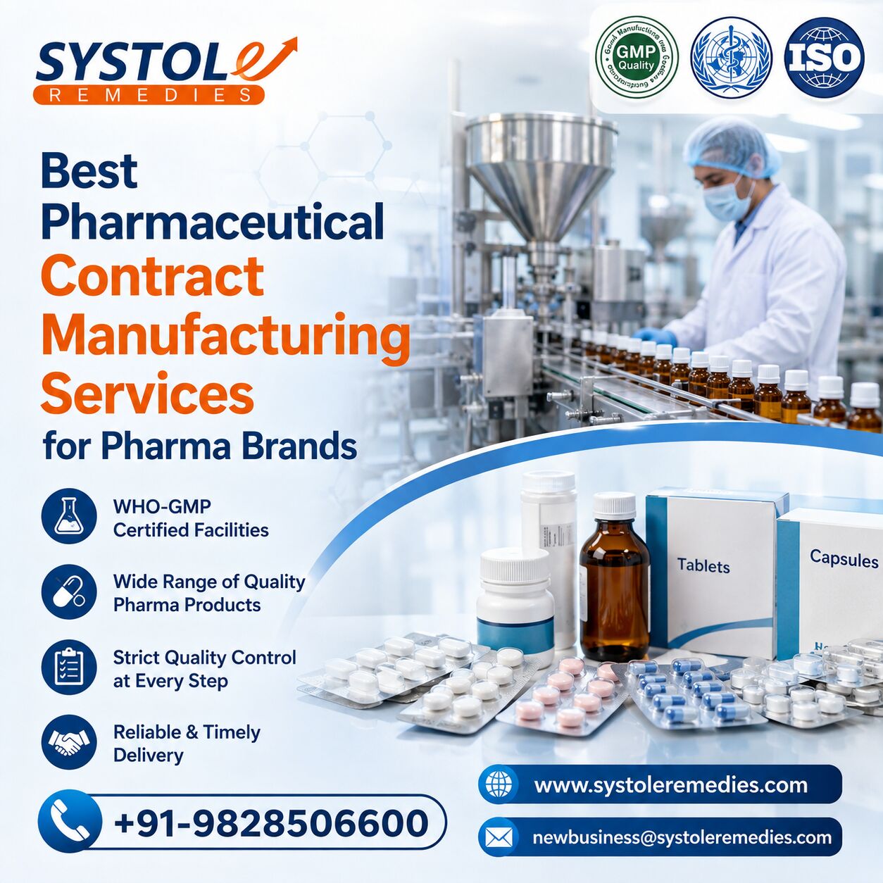 Mumbai, Medical, Best Pharmaceutical Contract Manufacturing Services For Pharma Brands