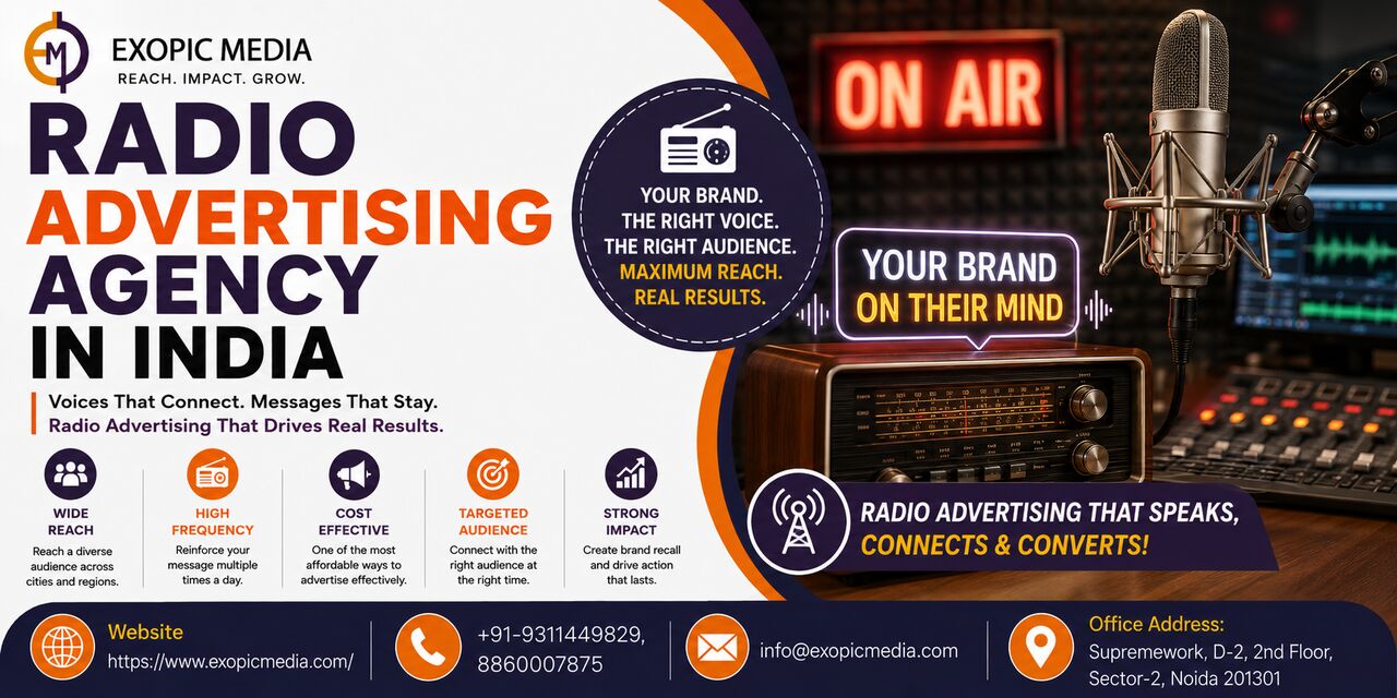 Noida, Marketing, Radio Advertising Agency In India &ndash; Amplify Your Brand Reach