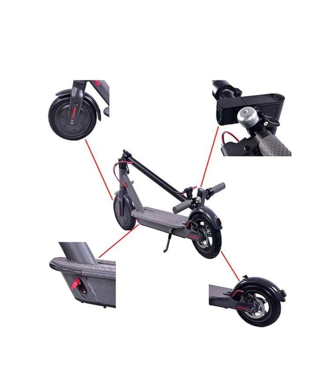 Rabigh, Bicycles, SAR 550,  Used Foldable Pro Electric Scooter 8.5inch  8.5inch