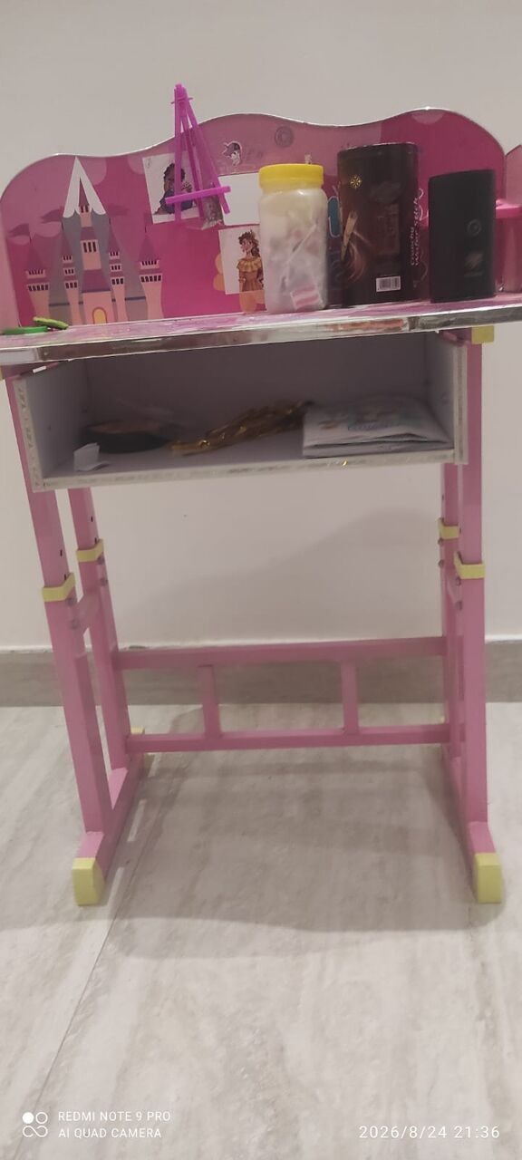 Al Malaz, Free Items, SAR 100,  Study Table With Chair In Perfect New Like Condition