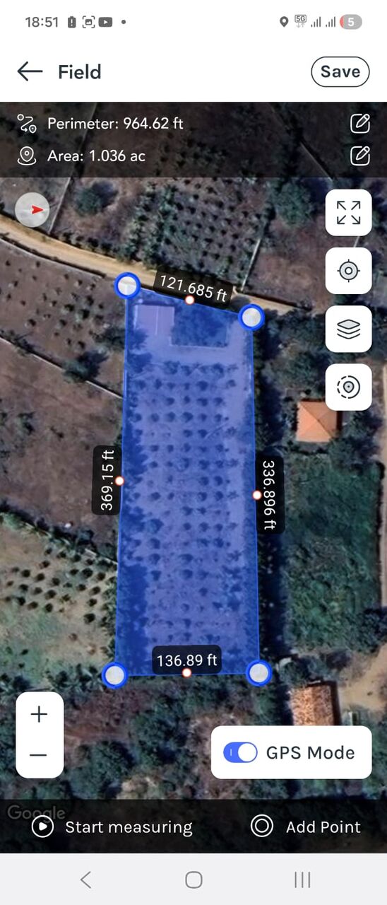 Hyderabad, Farm & Garden, INR 2,  1 Acre Farmland At Mudimyal Village , Moinanad