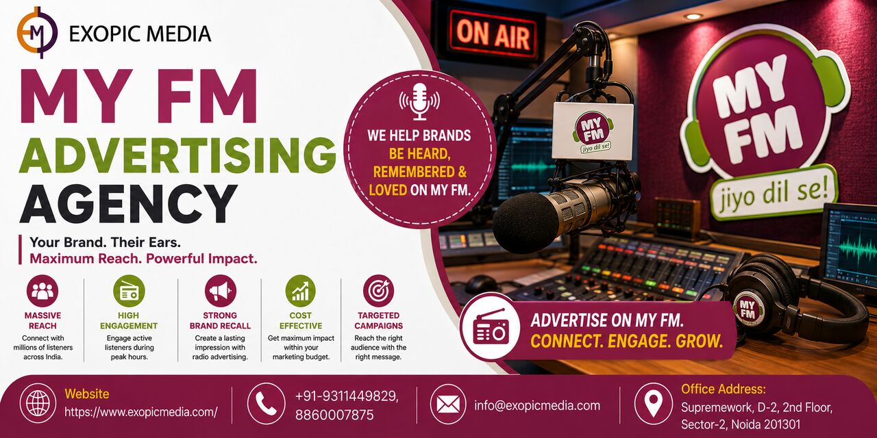 Noida, Marketing, MY FM Advertising Agency &ndash; Connect Your Brand With Local Audiences