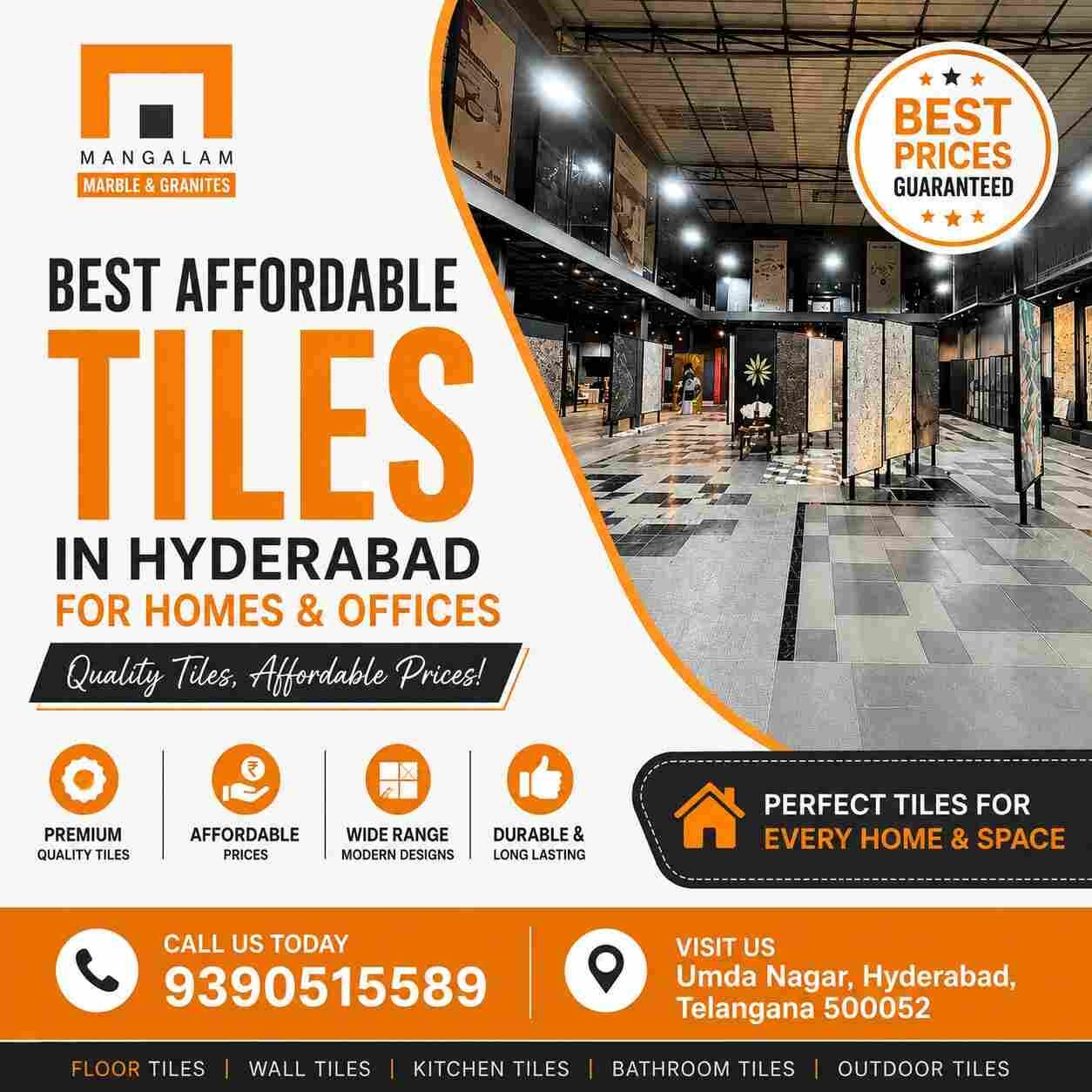 Hyderabad, Business, Best Affordable Tiles In Hyderabad For Homes & Offices