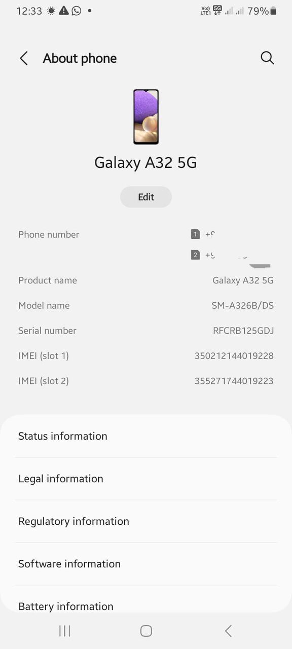 Riyadh, Mobile Phones, SAR 600,  Samsung A32 5G 6/128