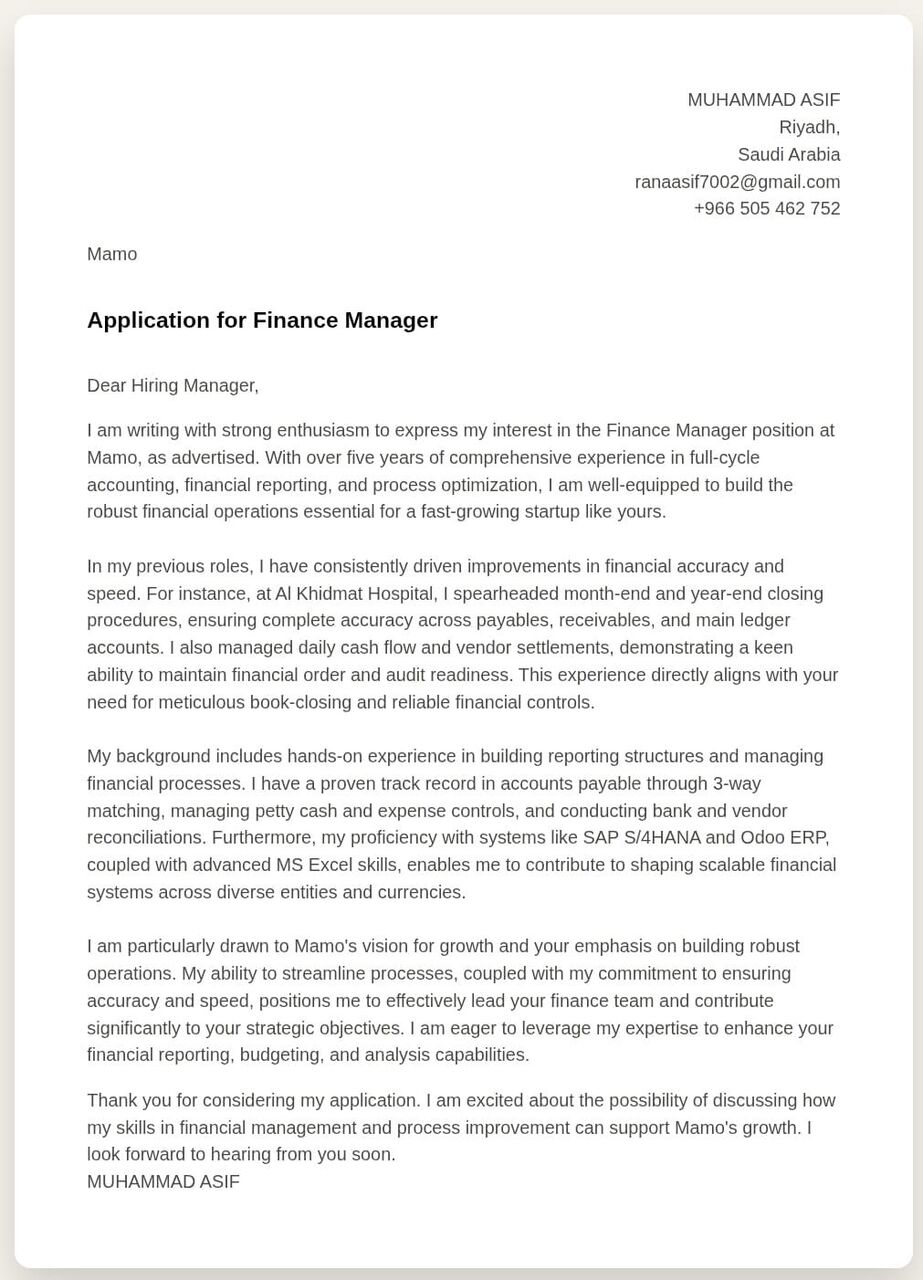 Jubail, Job Seekers, Finance And Accounts