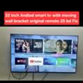 BHD 25,  32 Inch Android Smart Tv With Moving Wall Bracket 25 Bd Msg 3670 8372 Wts Ap No Call