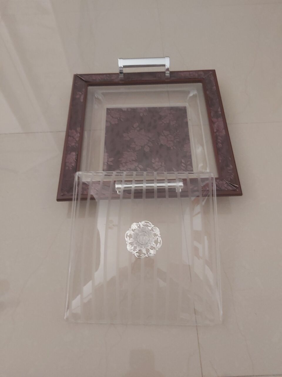 Dammam, Household Items, SAR 35,  Cookie Serving Dish With Lid - New