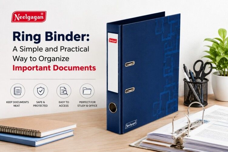 New Delhi, Materials, Ring Binder File For Documents