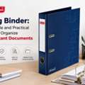 Ring Binder File For Documents