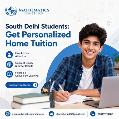 New Delhi, Education, One-to-One Home Tuition In South Delhi For Students