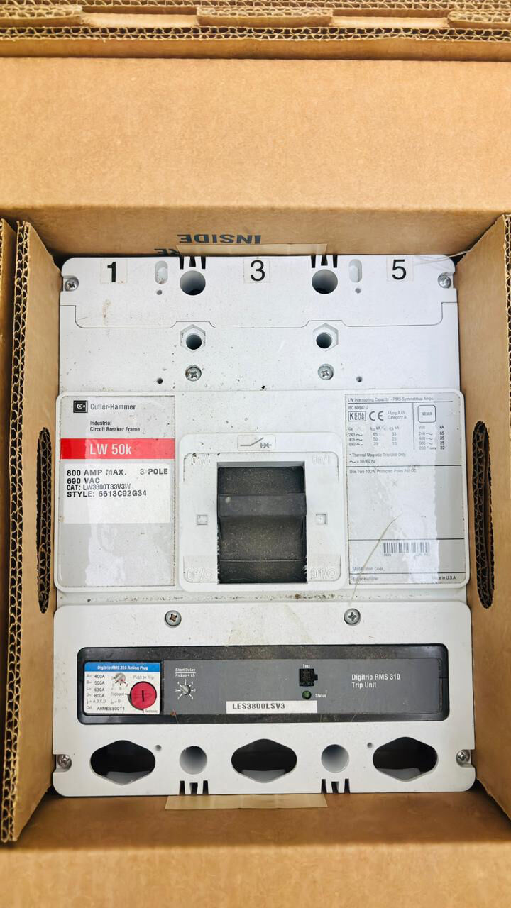 Al Rehab, Electrical & Plumbing, SAR 2400,  Cutler Hummer Industrial Circuit Breaker 800 Amp