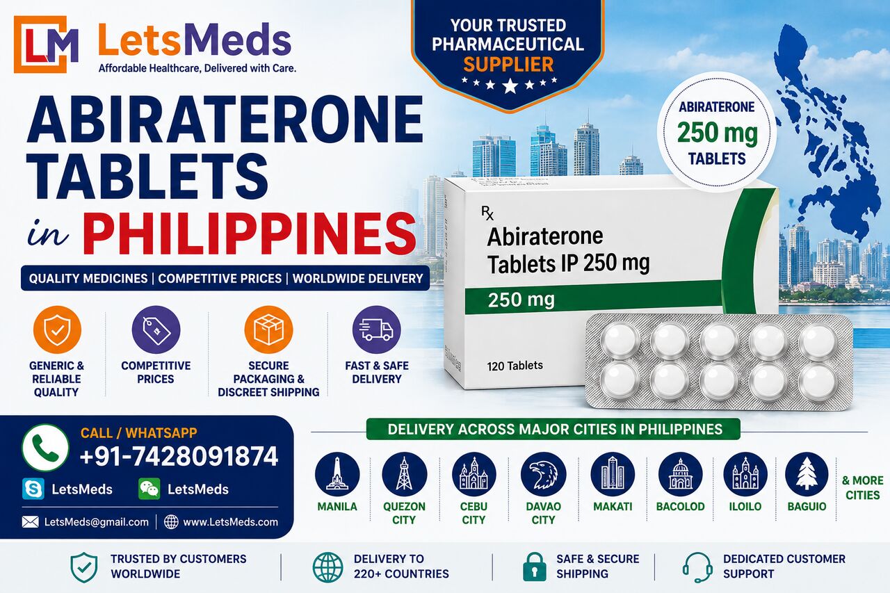 Davao City, Health & Beauty Items, PHP 1,  Abiraterone Tablet Online Price Manila Philippines