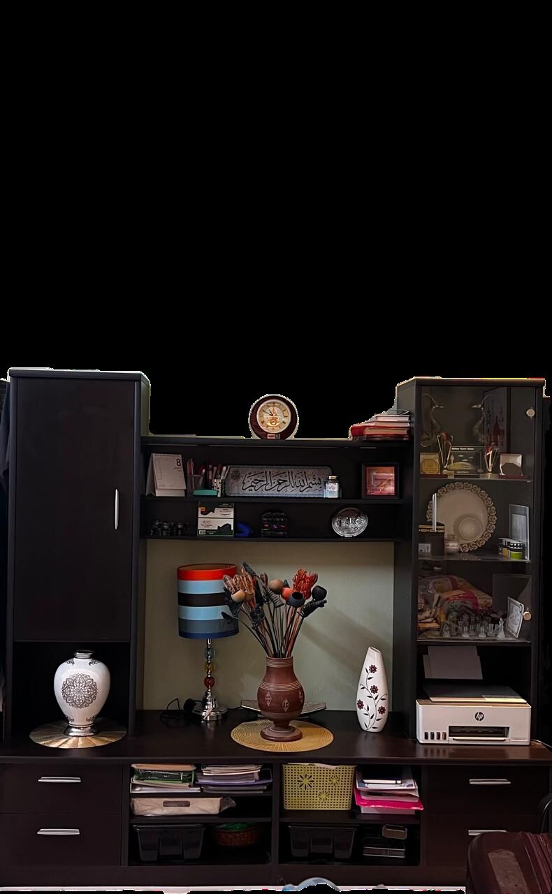 Jeddah, Furniture, SAR 400,  TV & Showcase Cabinet From Homecentre