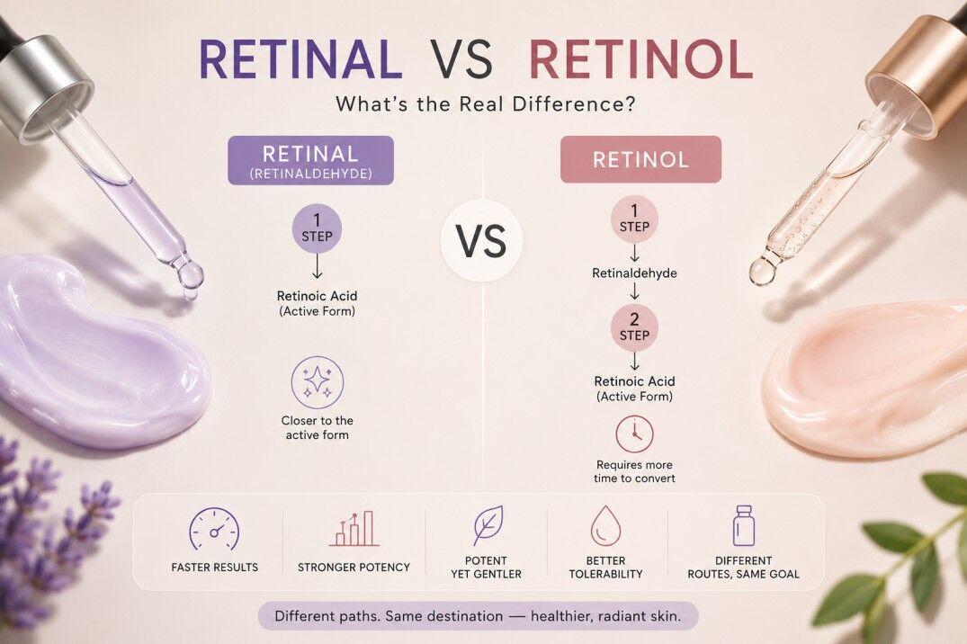 New Delhi, Health & Beauty Items, Retinal Vs Retinol