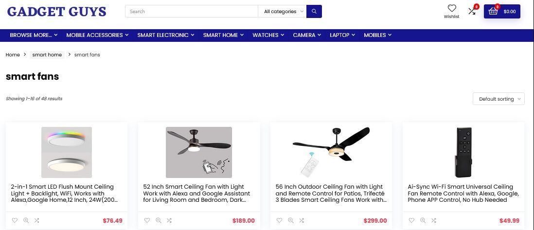 Edmonton, Appliances, CAD 188,  Ready For Cooler Air? Buy Smart Fans Online CA Before Summer Peaks