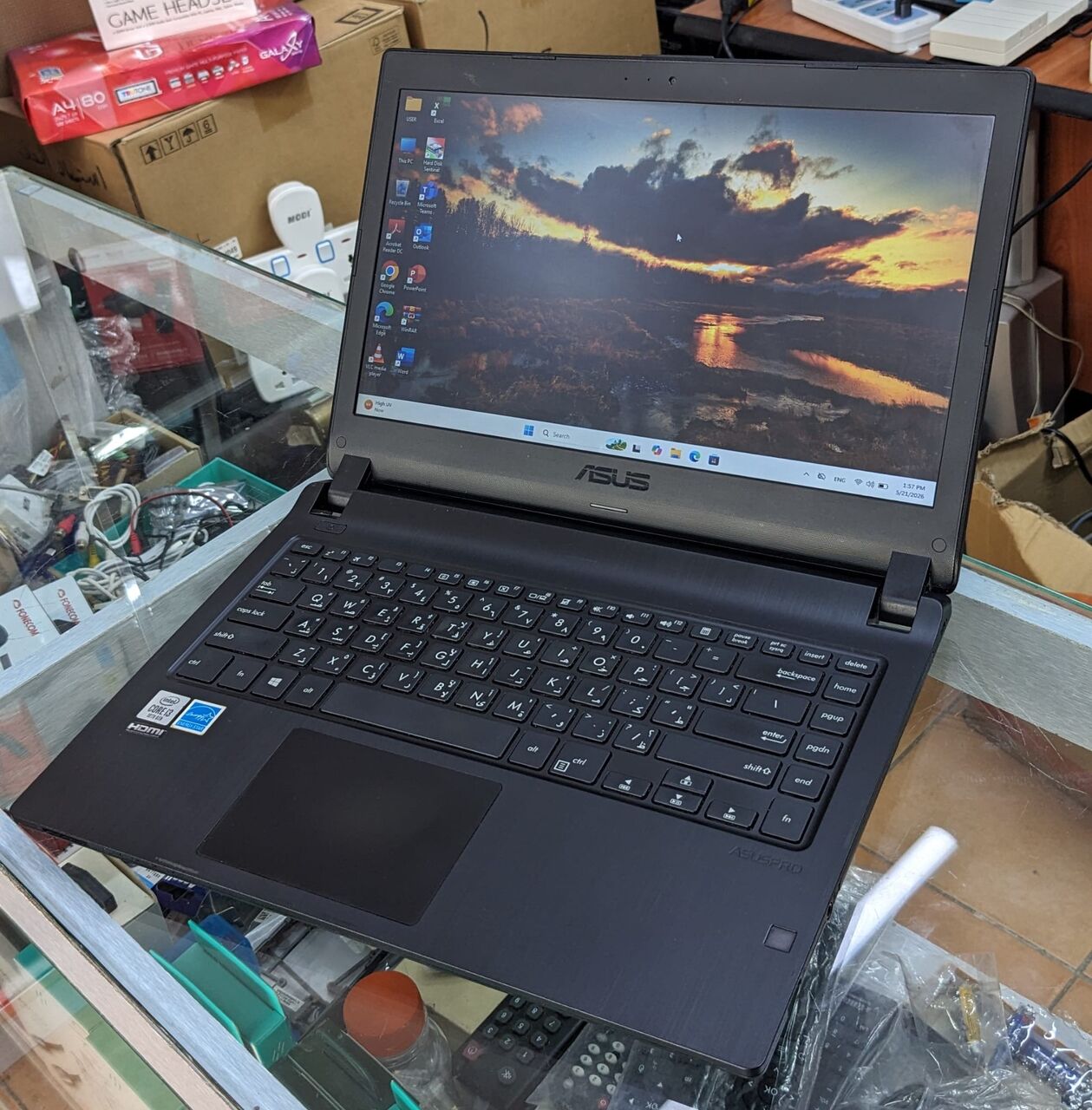 Manama, Tablet Computers, BHD 78,  Asus 10th Generation Core I3 Laptop 8GB RAM 256GB SSD 14" Display FREE Bag, Mouse