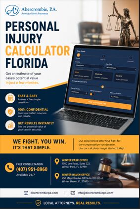 New York, Legal, Personal Injury Claim Calculator In Florida