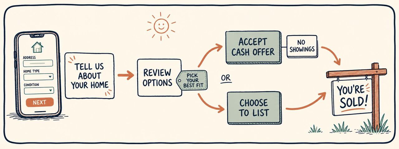 New York, Real Estate, Home Value Estimator + Cash Vs List Walk-Away | PropVio
