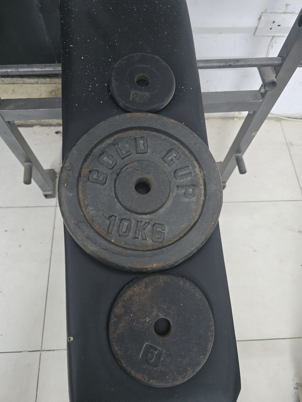 Al Rehab, Sporting Goods, SAR 400,  Weight Bench Set For Sale