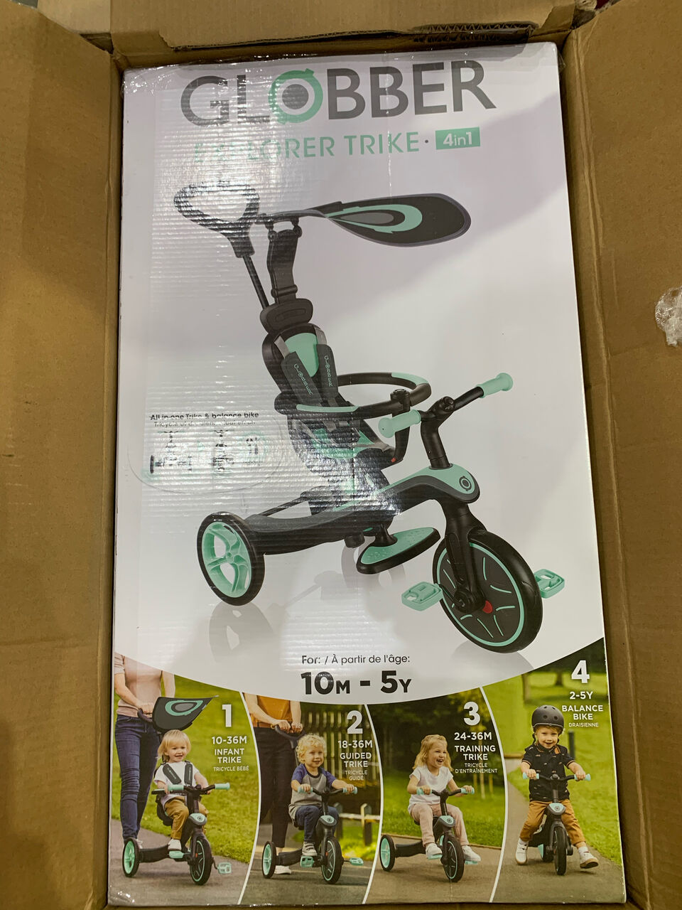 Riyadh, Baby & Kid Stuff, SAR 825,  Baby & Child Explorer Trike Foldable 4 In 1