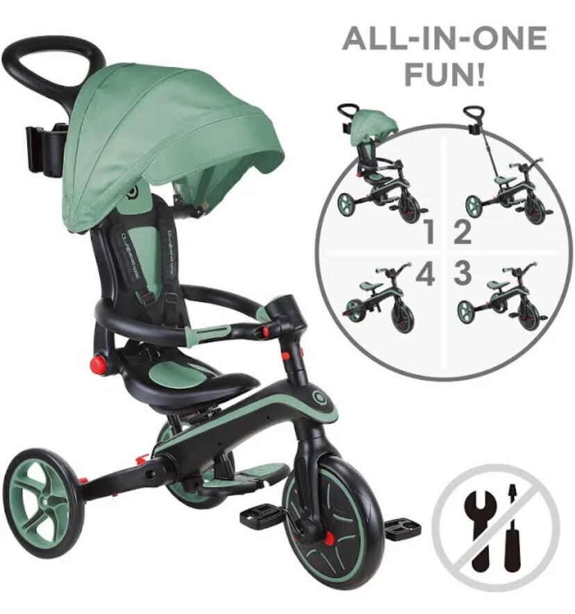 Riyadh, Baby & Kid Stuff, SAR 825,  Baby & Child Explorer Trike Foldable 4 In 1