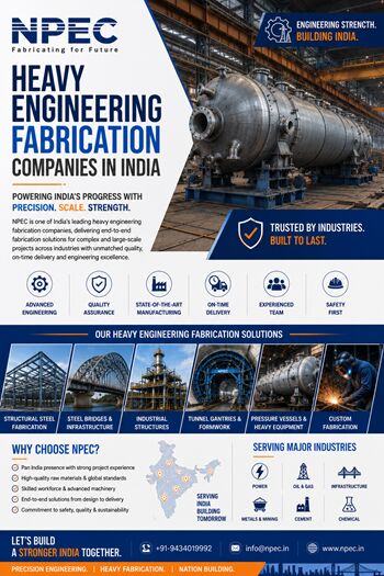 Kolkata, Construction, Heavy Engineering Fabrication Companies In India