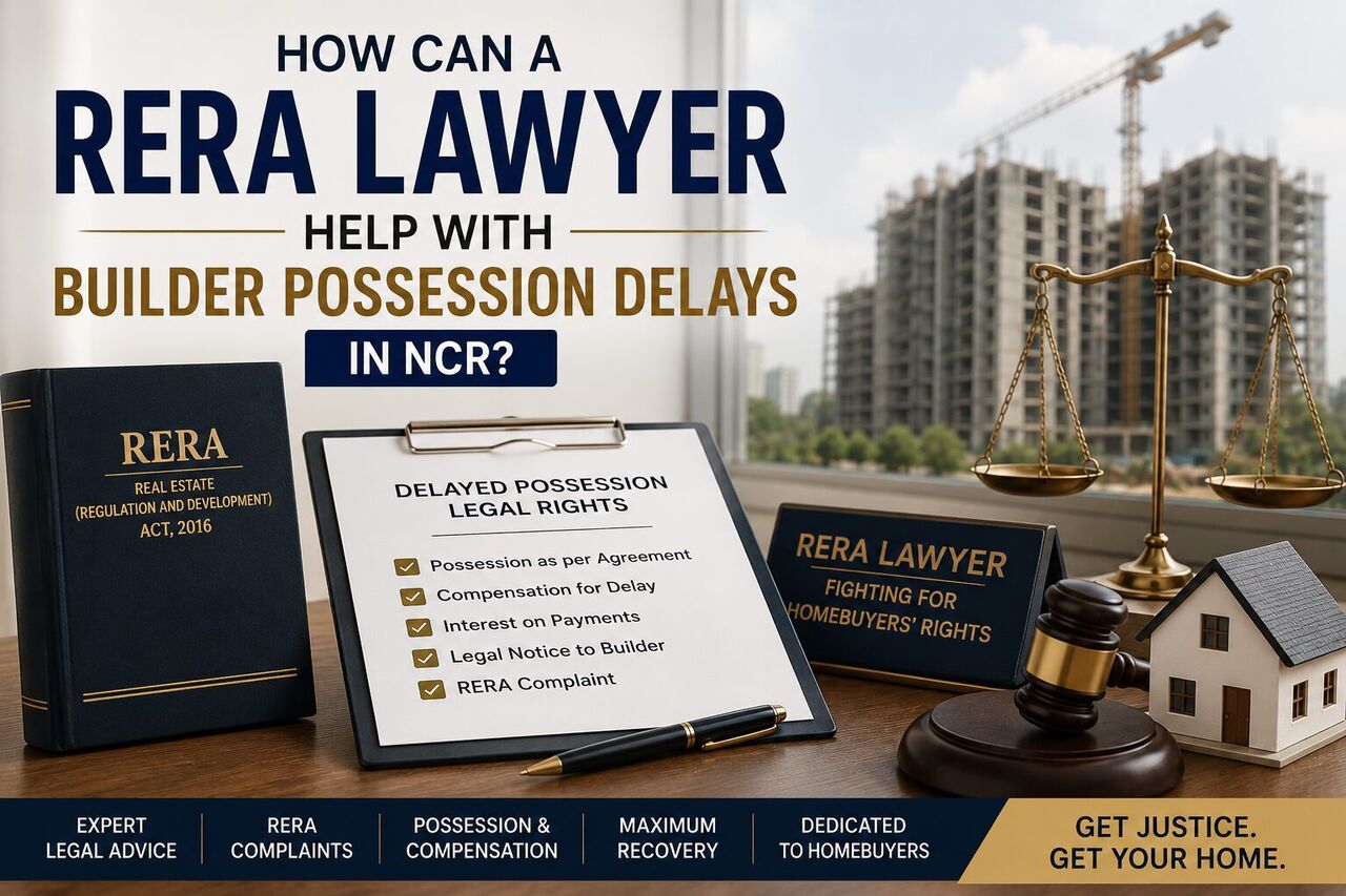 Ghaziabad, Legal, How Can A RERA Lawyer Help With Builder Possession Delays In NCR?