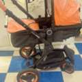 SAR 200,  Luxury Leather Baby Stroller Belecoo - 3 Wheeler With Shock Absorbers