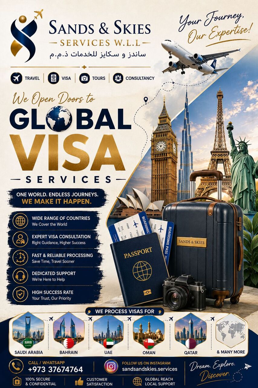 Manama, Marketing, BE READY FOR YOUR NEXT INTERNATIONAL JOURNEY