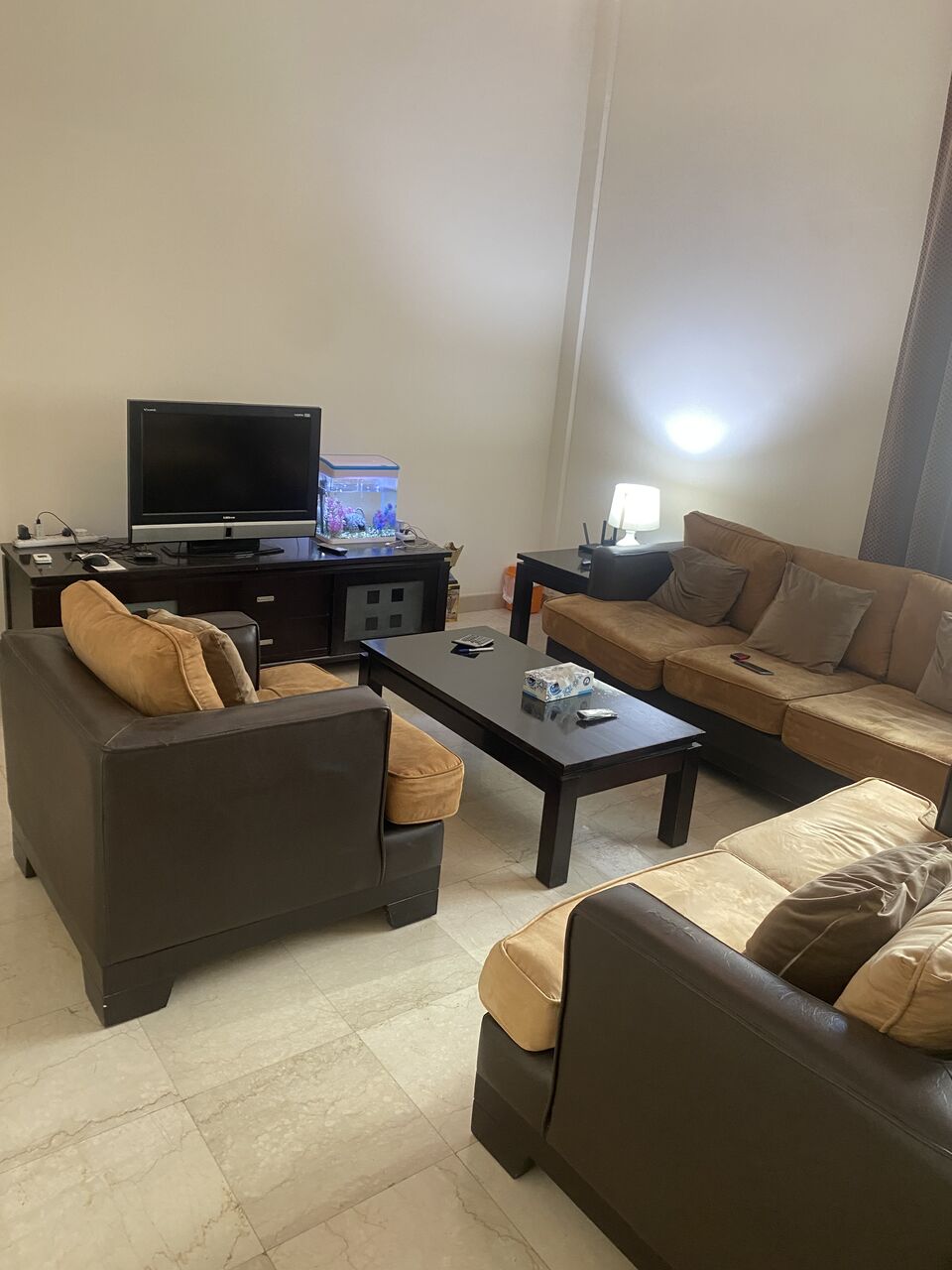 Juffair, Apartments, Flats, Houses & Villas, BHD 180/month,  Furnished,  1 BR,  140 Sq. Meter,  BHD 180/- Per Month (All Inclusive), 1 BR Sharing Luxury Flat (Ladies / Couples)