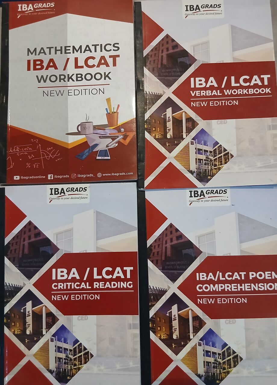 Khobar, Books, SAR 200,  BBA Admission Prep Books (IBA Grads)