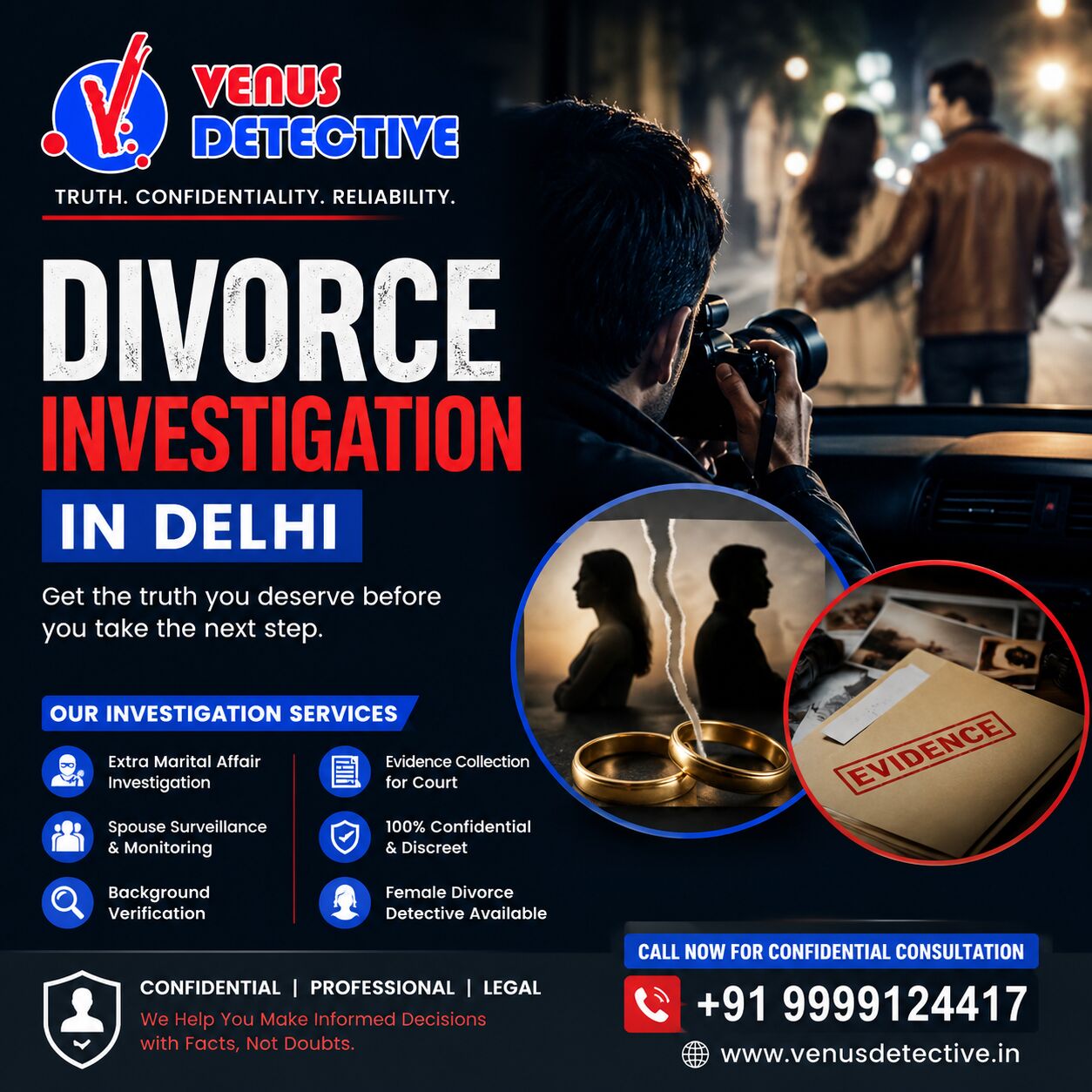 New Delhi, Legal, Divorce Investigation In Delhi &ndash; Private Divorce Detective & Investigation Services