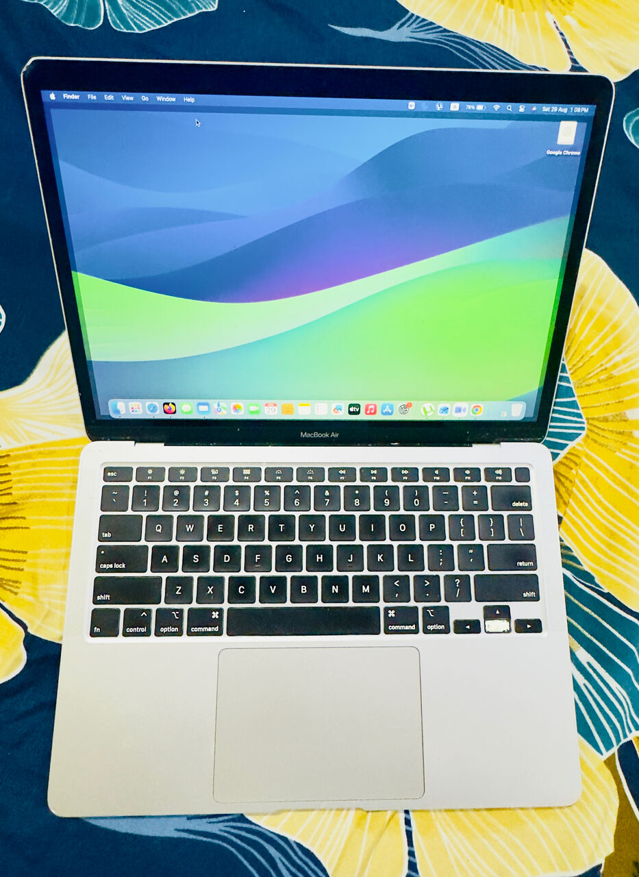 Al Aziziyah, Electronics, SAR 1500,  MacBook Air With 13.3-inch Retina Display, Core I5 Processor/10th Gen/macOS/8GB RAM/512 GB