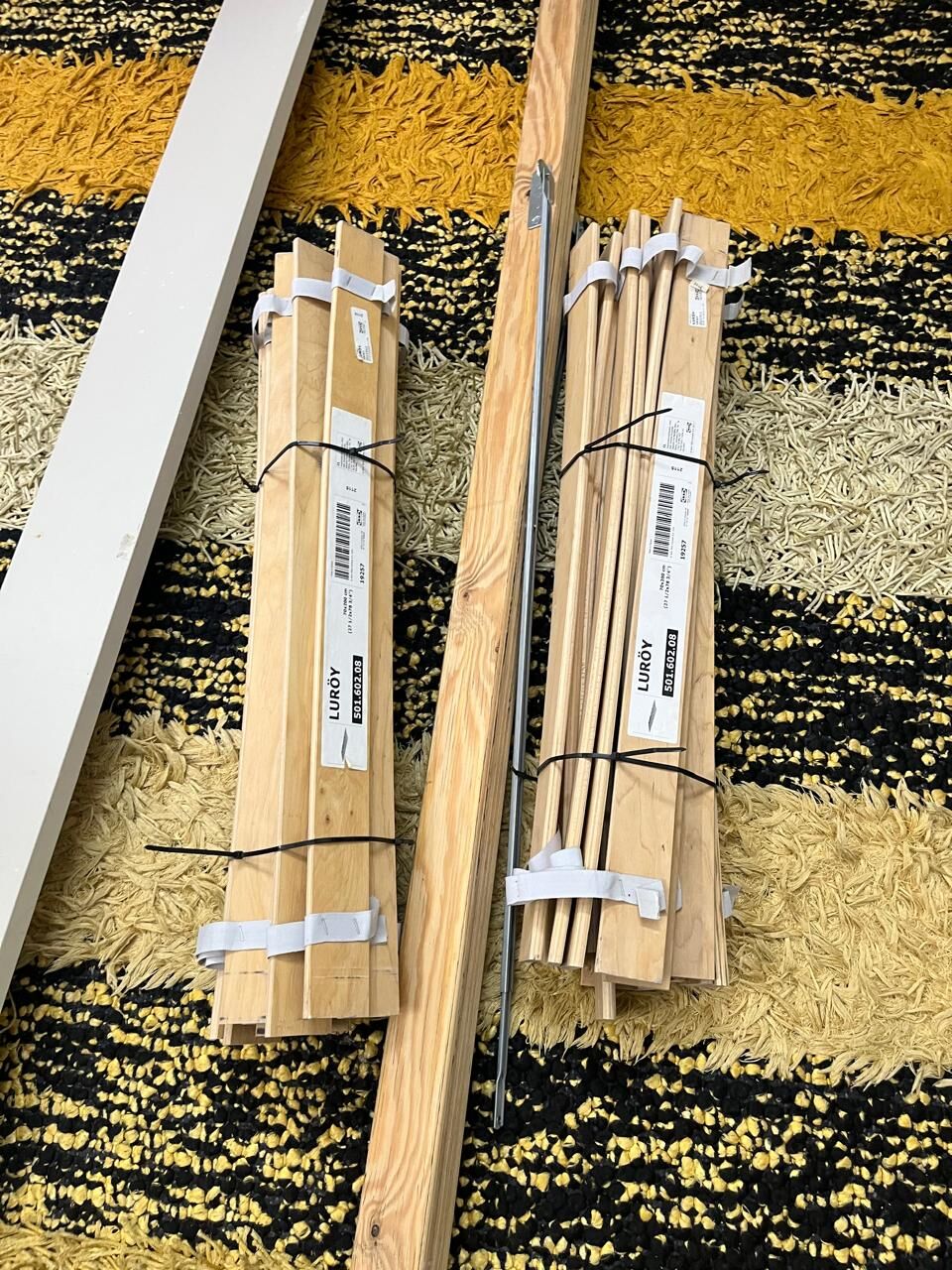 Riyadh, Household Items, SAR 400,  New Double Bed With Mattress And Original Sharp 32