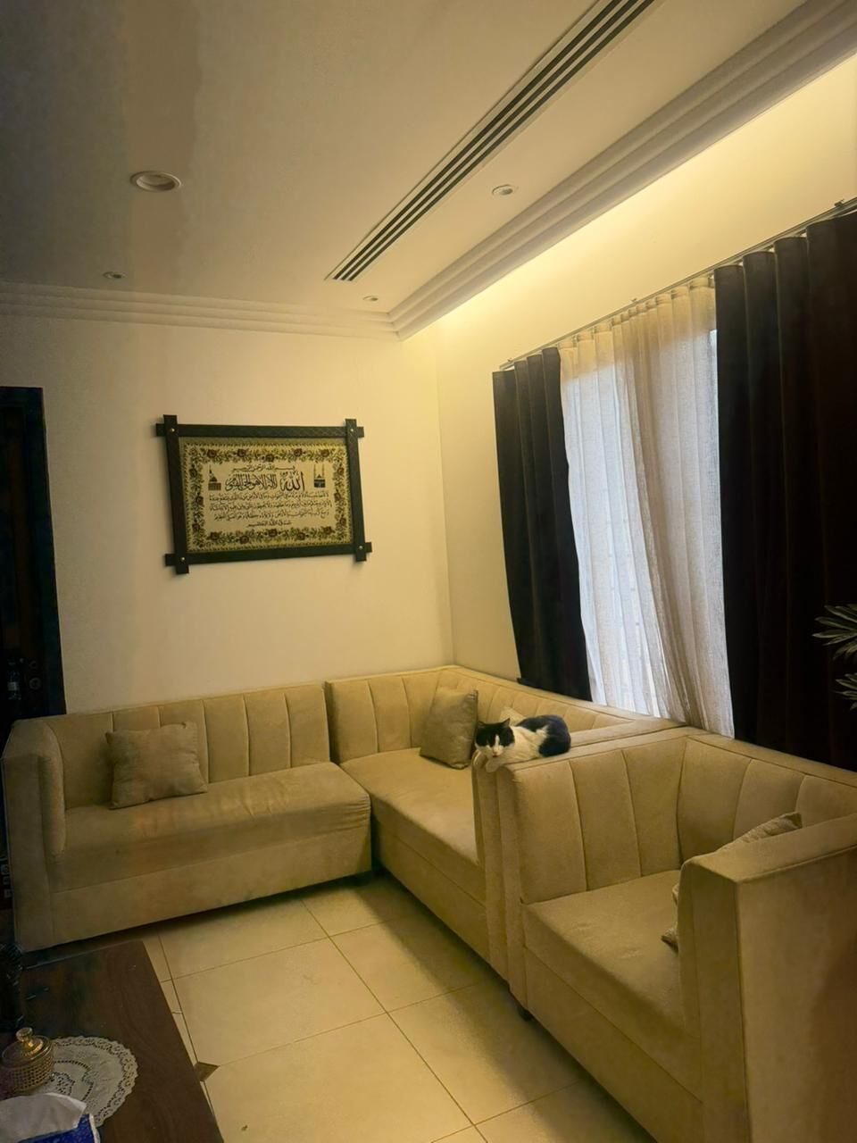 Riyadh, Furniture, SAR 450,  I Have 5 Seater Sofa For Sell Location Riyadh Mansurah