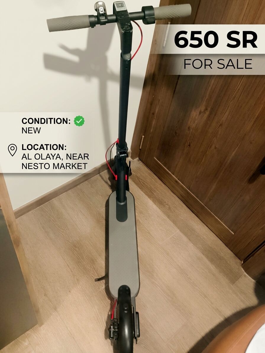 Dammam, Electronics, SAR 650,  Electric Scooter