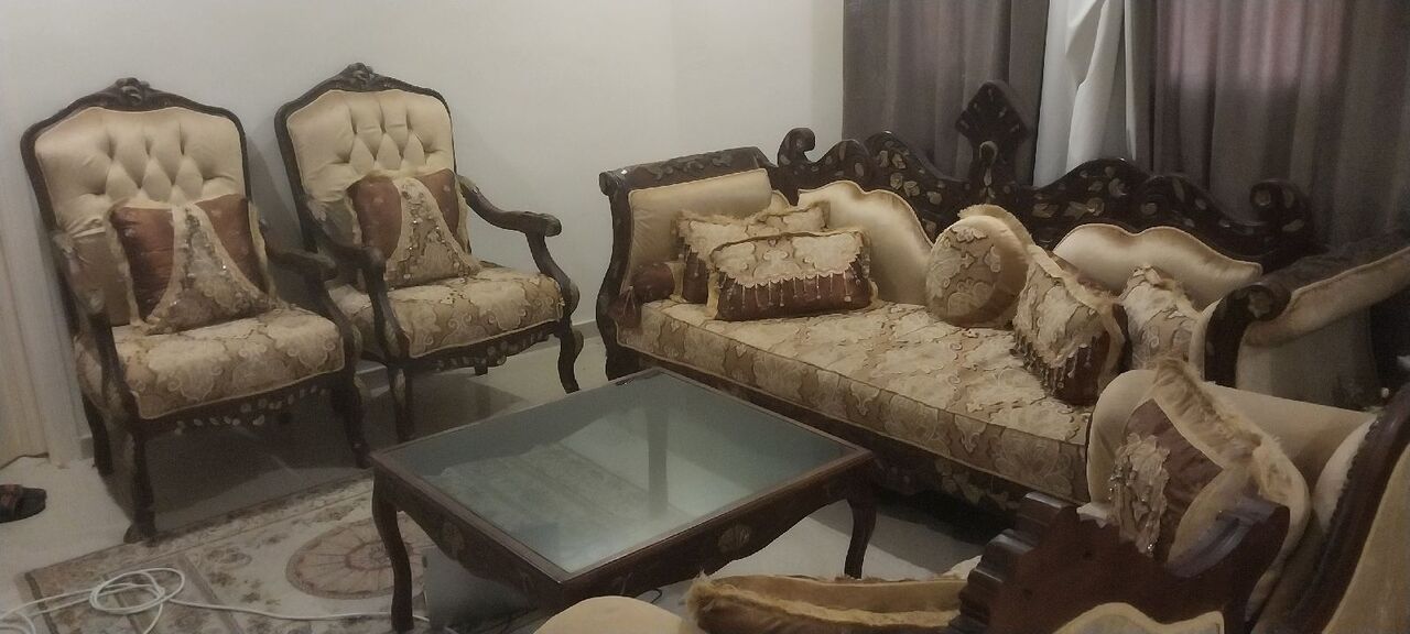 Jeddah, Furniture, SAR 600,  انتريه تركي خشب اصلي للبيع