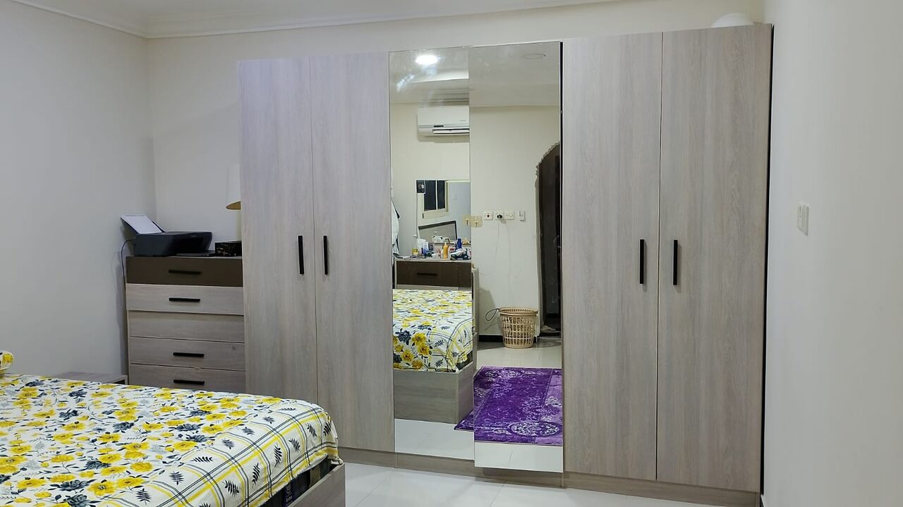 Jubail, Furniture, SAR 1400,  Complete Bed Set Available Includes Bed ,6 Door Wardrobe, Chest Of Drawers And Dressing Ta